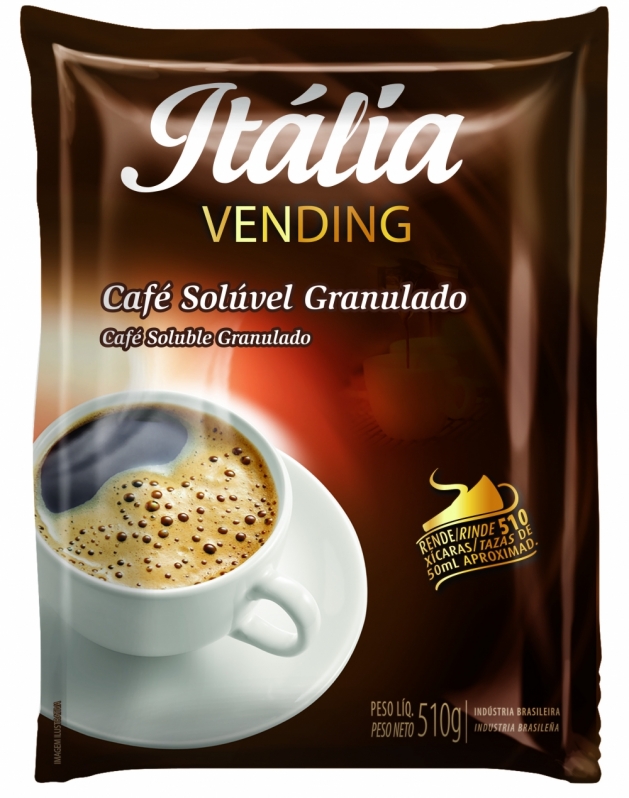 Insumo para Máquina de Café Solúvel Preço Itapevi - Insumo para Máquina de Café Vending