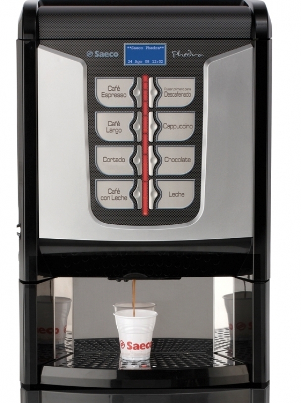 Máquina de Café Solúvel para Lanchonete Preço Sacomã - Máquina de Café Solúvel para Escritório